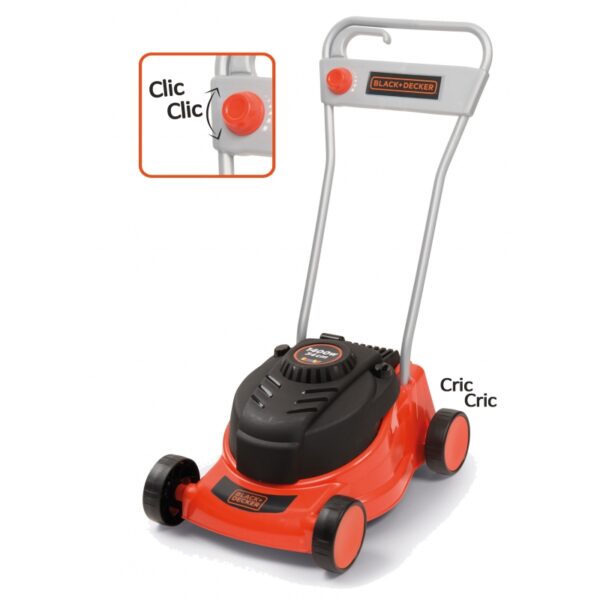 SMOBY Kosiarka do trawy Black+Decker - obrazek 2