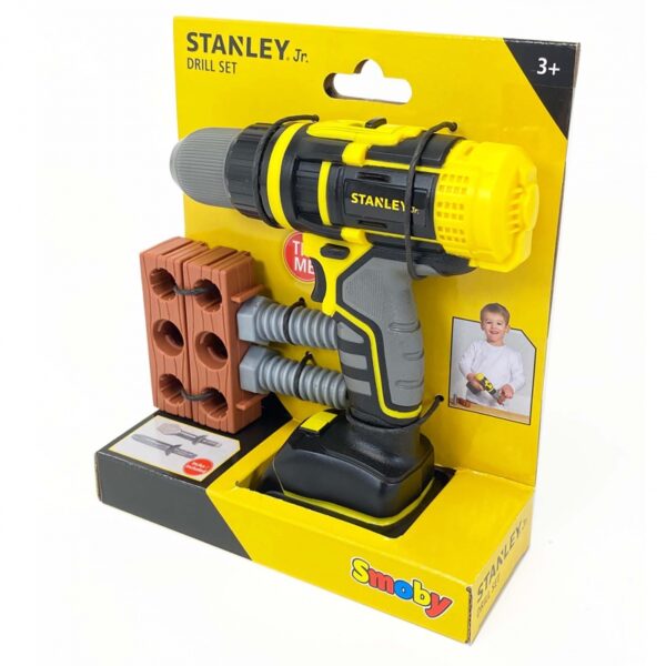 SMOBY Stanley Jr. - Mechaniczna Wiertarko - wkrętarka - obrazek 2
