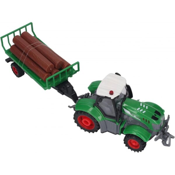 WOOPIE Traktor z Przyczepą na Pilota Sterowany RC - Skala 1:24 - obrazek 2