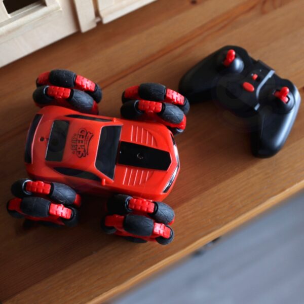 WOOPIE Zdalnie Sterowane Auto RC Akrobata Rotacja 360 z Pilotem 2,4 GHz - obrazek 6